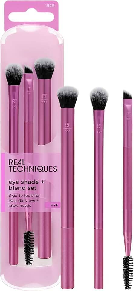 Real Techniques Pincel para Sombra e Pincel para Aplicação de Cores, Roxo