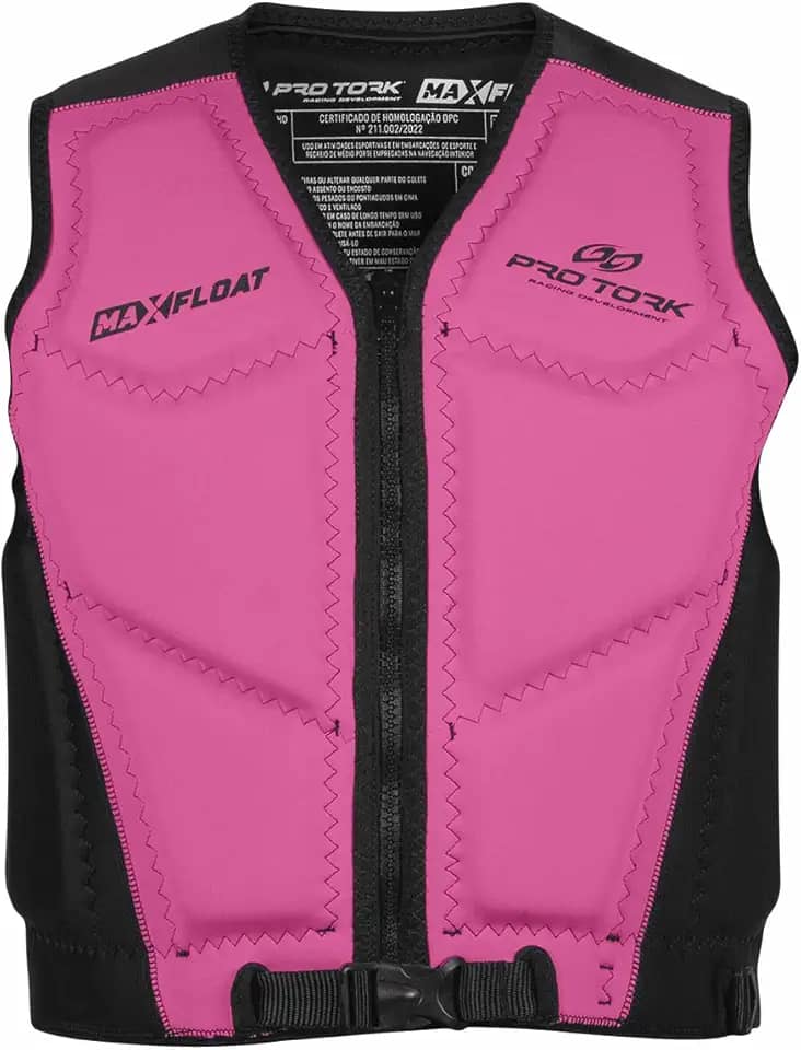 Colete Náutico Homologado Classe V Salva-Vidas Pro Tork