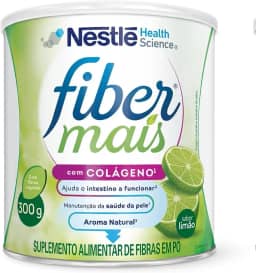 Nutren Regulador Intestinal Fiber Mais Limão Com Colágeno 300G