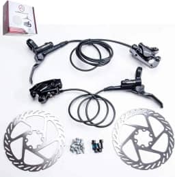 Kit Freio A Disco Hidráulico Bike Com Rotor 160mm Absolute