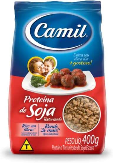 Camil - Proteina Texturizada de Soja Escura Camil 400g