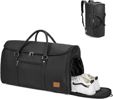 Bolsas de vestuário para viagem, bolsa de mão de mão, bolsa de viagem conversível para homens e mulheres, 4 em 1 para pendurar, mala de viagem, terno