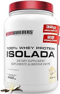 Whey Protein 100% Isolada Baunilha 900g - Bodybuilders