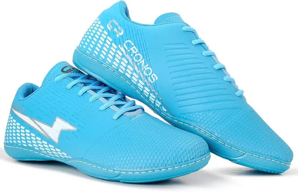 Chuteira Cronos Futsal Sola Costurada Futebol de Salão Masculino Feminino