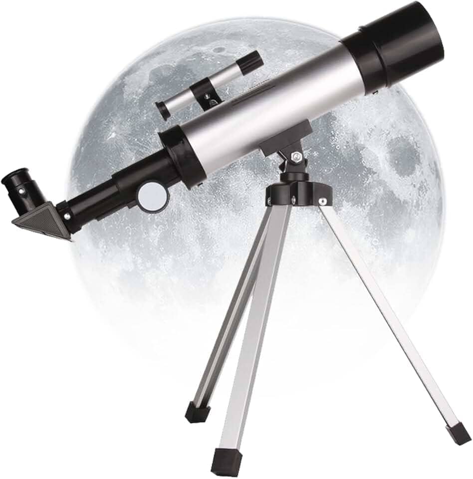 Explore o Céu com Facilidade - Telescópio Completo com Tripé para Iniciantes e Amantes da Astronomia