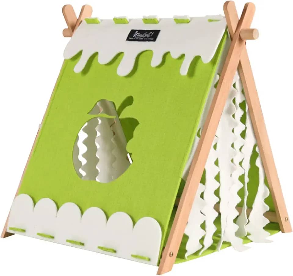 MFMEXUL de Hamster, Casa para Porquinho-da-índia, Tenda para Coelhos, Abrigo Confortável para Coelhos, Esquilos, Ouriços, Ratos E Pequenos Animais de Es