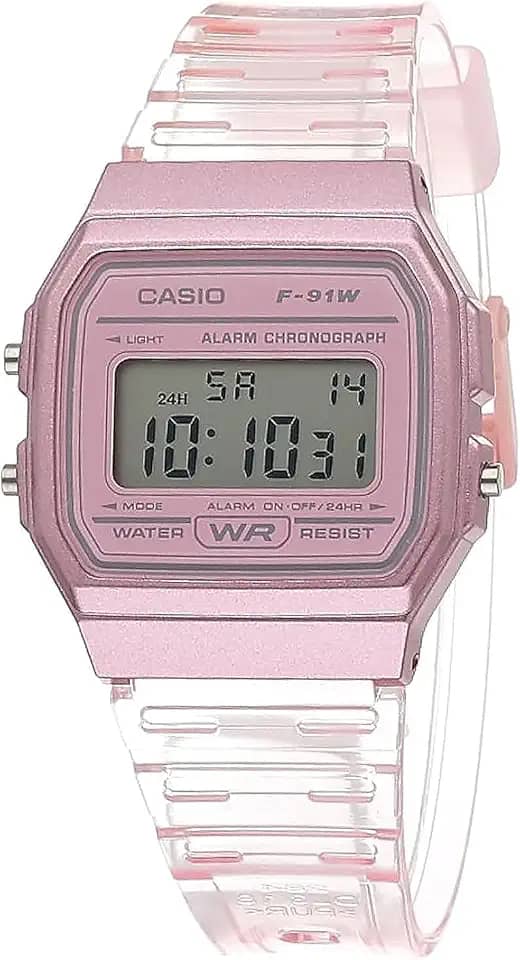Relógio Casio Feminino Standard F-91ws-4df