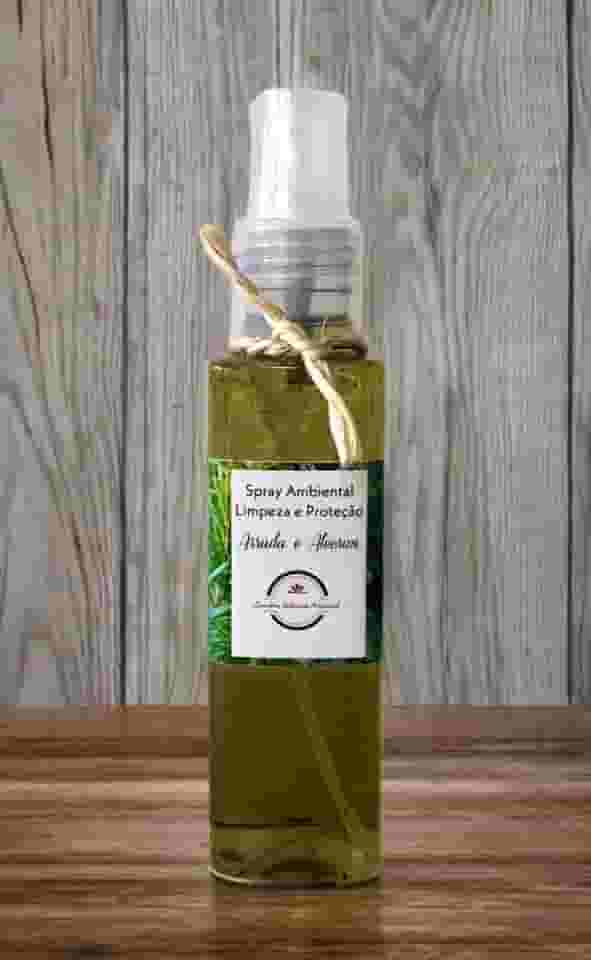 Spray Ambiental de Arruda e Alecrim para Proteção, 120ml