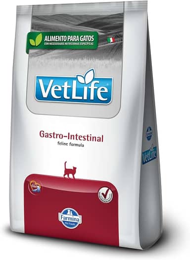 Vet Life Gastrointestinal para Gatos Adultos de Todas as Raças 2Kg