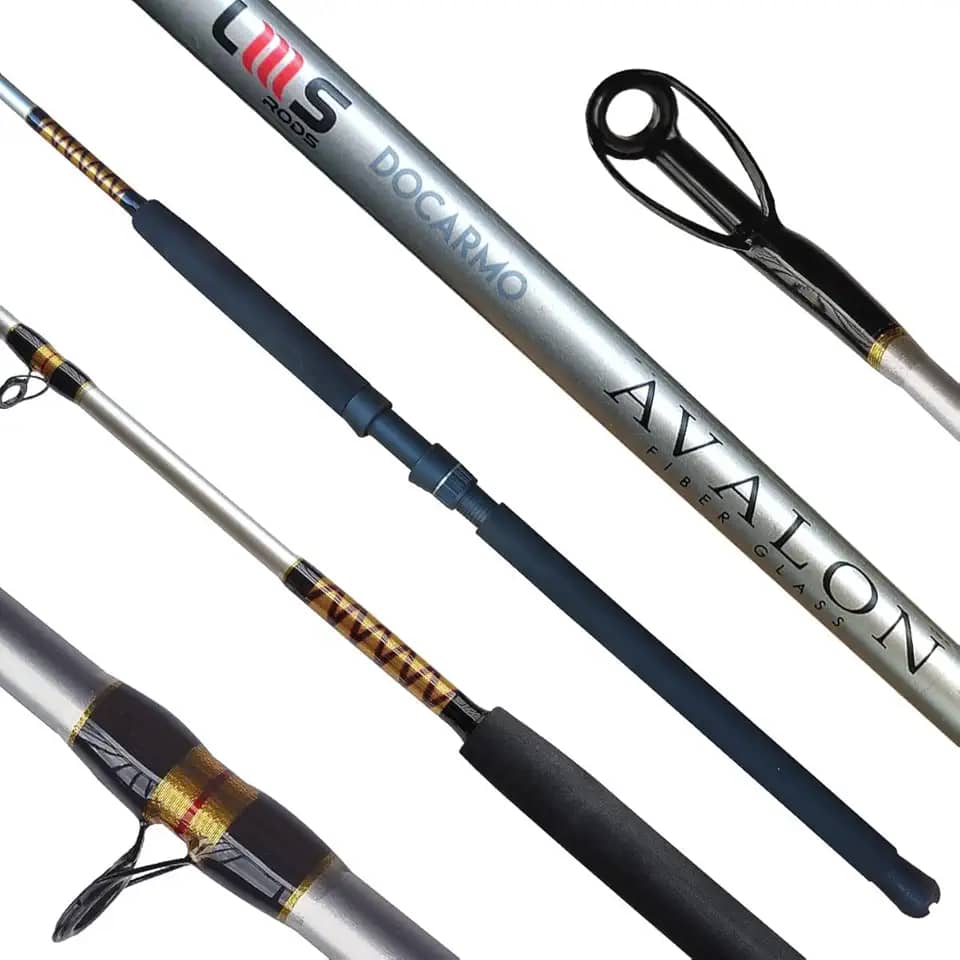 Vara para Carretilha Lumis Avalon 80lb 1,98 Inteiriça Maciça