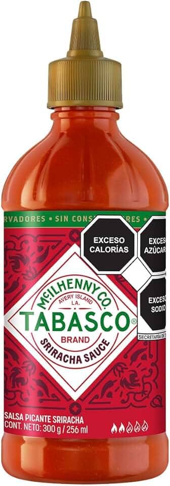 Tabasco Molho De Pimenta Sriracha Squeeze 256Ml