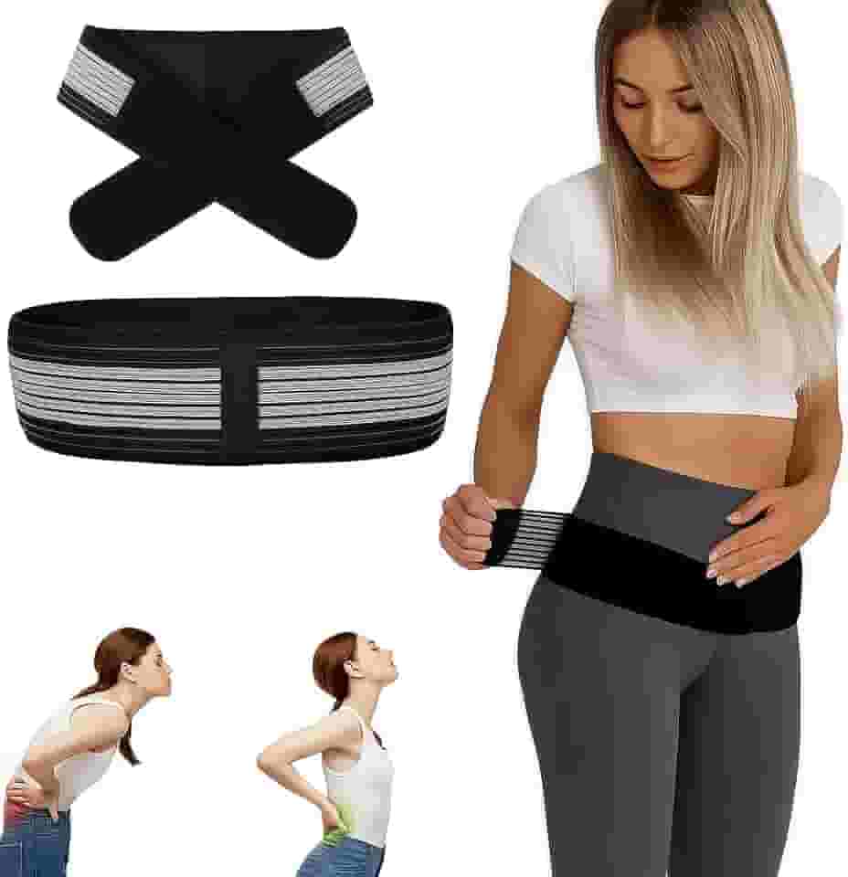 Cinta Postural Pélvica Coluna Alívio Dor Lombar Apoio Cintura Costas