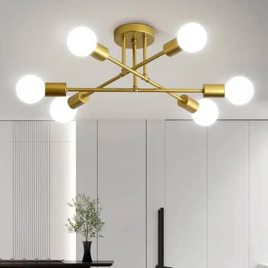 BEMMY Luminária de Teto, Luminária Pendente, Lustre de Iluminação Tricolor 85-265V Compatível com Lâmpadas E27 (Lâmpada Não Incluída). A única loja autorizada "Bemmy-BR.