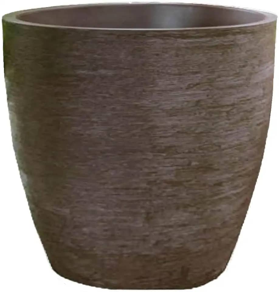 Vaso Planta 30x30 Oval Moderno Polietileno