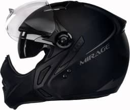 Capacete Aberto Moto Peels Mirage Classic Preto Fosco/Grafite 60