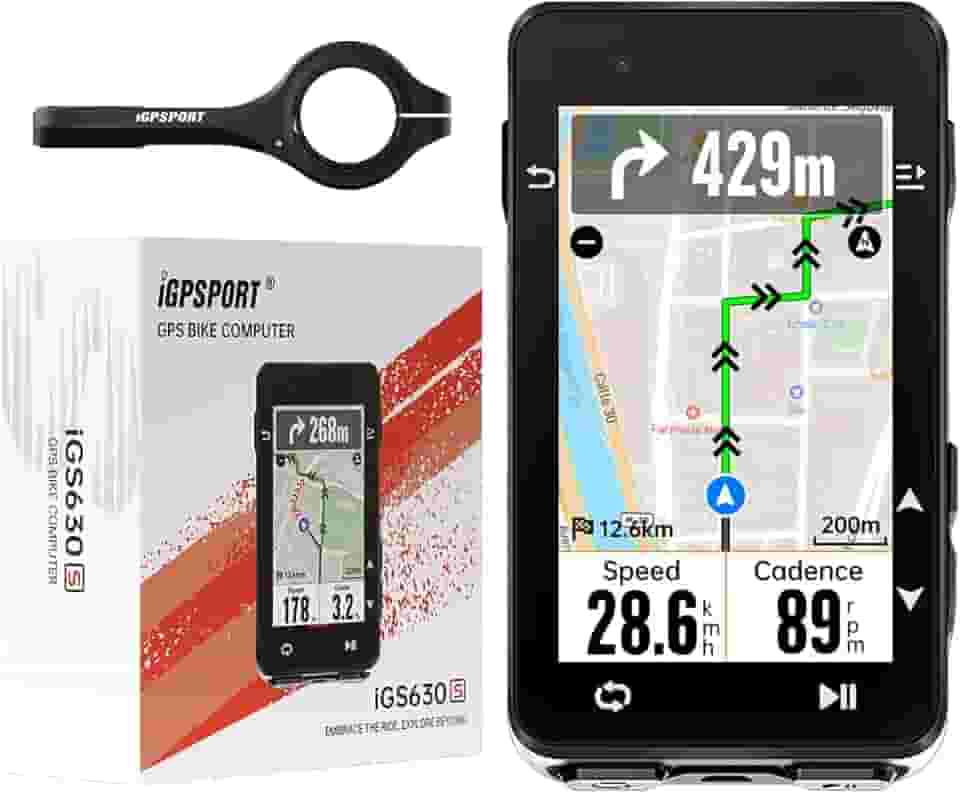 iGPSPORT iGS630S Inteligente Ciclocomputador, 2.8'' GPS Navegação MAP Off-line Aviso Fora do Curso Plano de Subida 16GB Computador Bicicleta Sem Fio