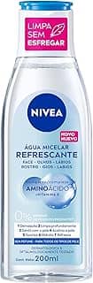NIVEA Água Micelar Solução de Limpeza 7 em 1 200ml - Fórmula poderosa que oferece 7 benefícios de cuidado facial em um produto: limpa, hidrata, suaviza, tonifica, demaquila, acalma e refresca
