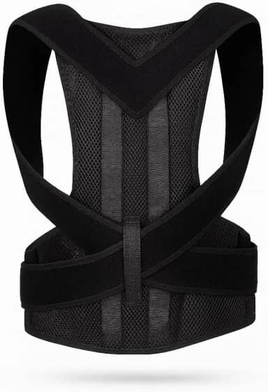 Cinta Lombar Ortopédica Reforçada com Hastes – Suporte para Coluna, Alívio de Dores nas Costas e Correção Postural – Tecido Respirável e Ajuste Personalizado