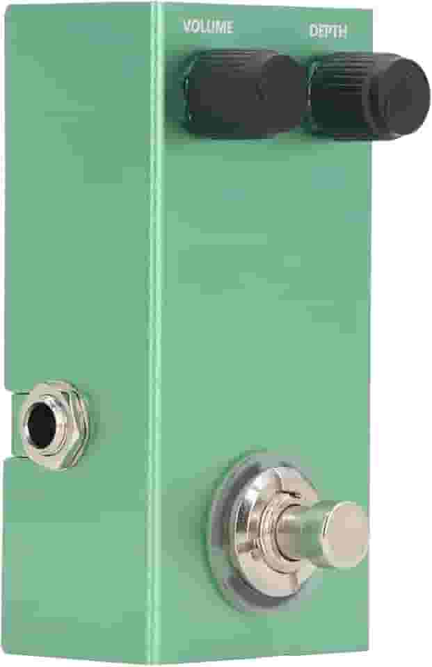 Pedal de Modulação, Placas de Pedais de Guitarra Elétrica, Pedal de Efeito de Guitarra, Pedal de Mini Efeitos de Guitarra Vibrato, Processador de Som de Efeito Vibrato Acessório