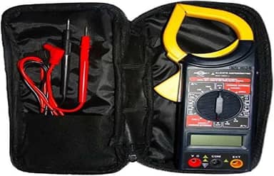 Alicate Amperímetro Digital com Estojo, Brasfort, 8559, Preto