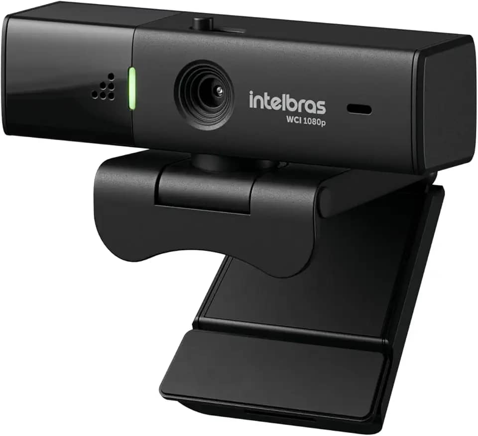 Webcam Full HD para Videoconferência WCI1080P 60 FPS Intelbras