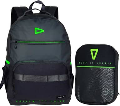 Kit Mochila Costas Loud Estojo Box Casual Gamer Moderno Premium