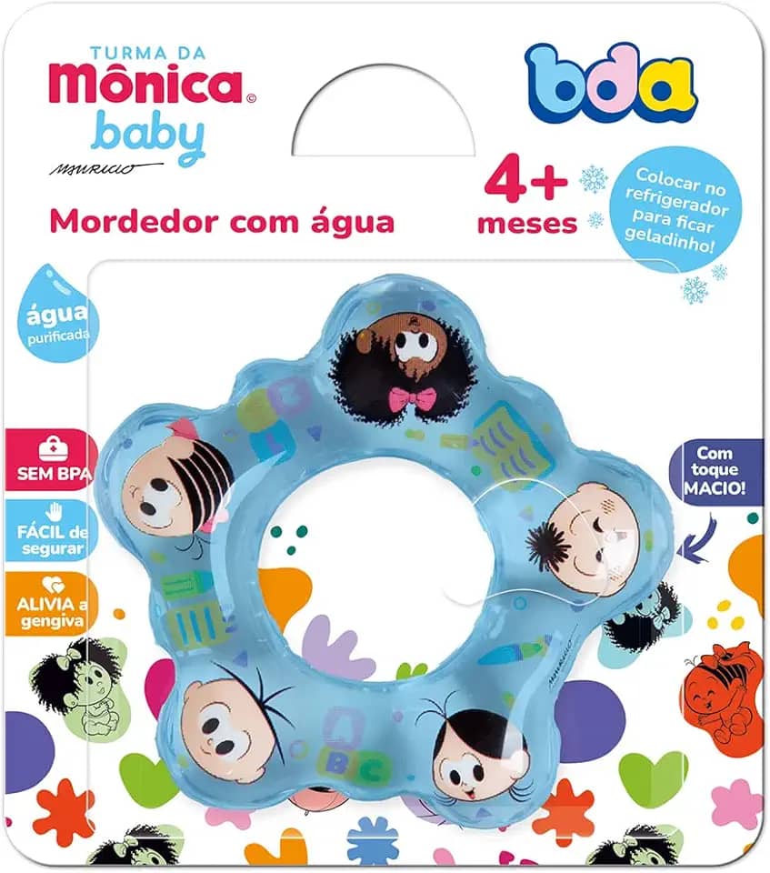 Toyster - Turma da Mônica - Mordedor com água - BDA
