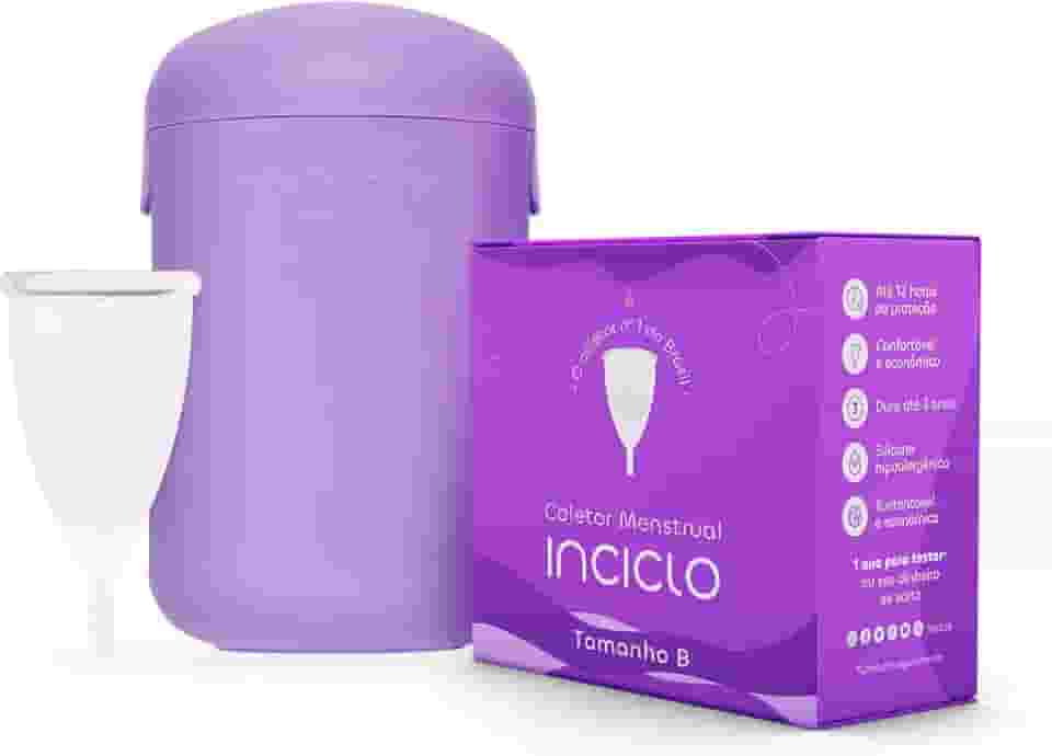 Coletor Menstrual Inciclo + Cápsula Esterilizadora Lavanda (B (de 20 a 29 anos))