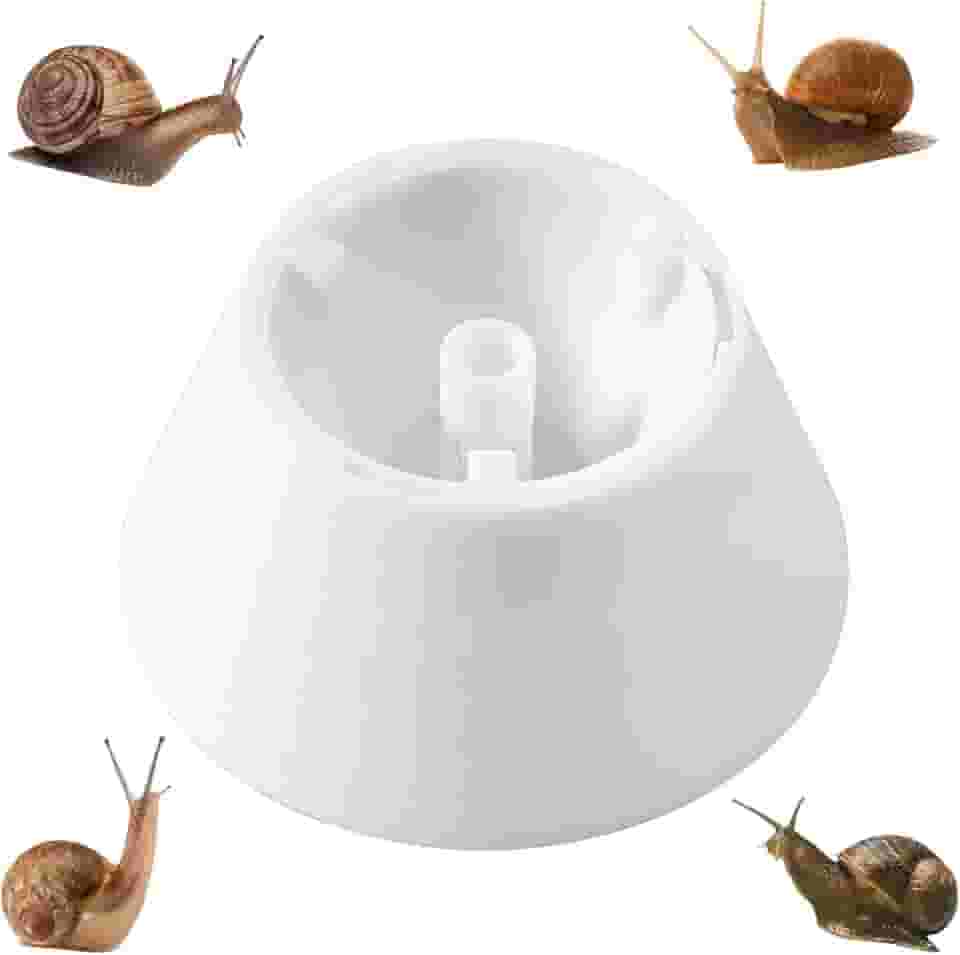 Swirge Captura de caracol de aquário, captura de caracol com impressão 3D para aquário de água doce, apanhador de caracóis pequenos para aquário, jardim