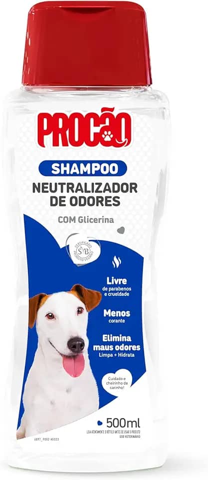 PROCÃO Shampoo Neutralizador de Odores Cães e Gatos 500 ml