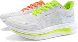 Tênis de corrida masculino Carbon Plate para corrida, suporte estável, alívio de choque, sola ultraleve, rebote