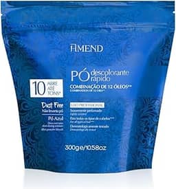 Pó Descolorante Amend Com Combinação De 12 Óleos, 300g, Abre Até 10 Tons*, descoloração, clareamento total, mechas, reflexos, ballaya-gens e luzes