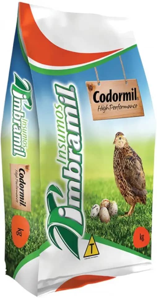 RAÇÃO CODORNA CODORMIL HIGH PERFORMANCE 5KG
