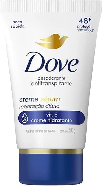 Dove Desodorante Antitranspirante em Creme Sérum Reparação Diária 50 G