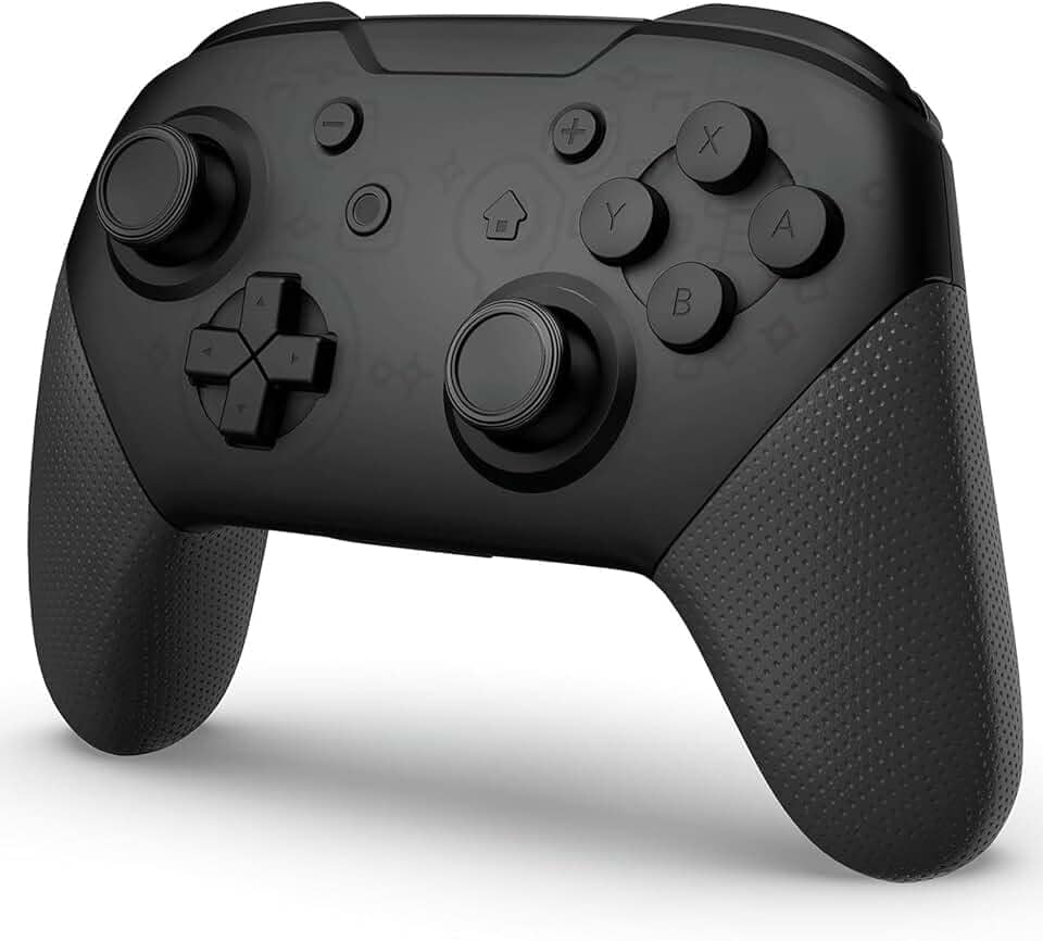 Controle profissional sem fio compatível com Switch/Switch Lite/Switch OLED, controle de jogo remoto do Switch com joystick, vibração dupla, função de despertar e captura de tela