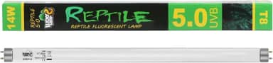 LUCKY HERP Lâmpada para répteis UVB T8 5.0 14 W, 38 cm, lâmpada fluorescente para anfíbios de répteis