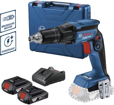 Bosch Parafusadeira para Drywall GTB 185-LI, 18V, 2 baterias e maleta