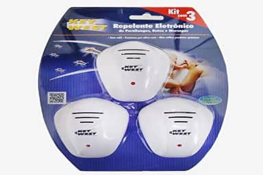 DNI 3 Repelentes Eletrônicos De Pernilongo Ratos E Morcegos - 6954