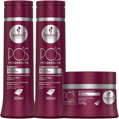 Kit Haskell Pós-Progressiva Tratamento (3 Produtos)