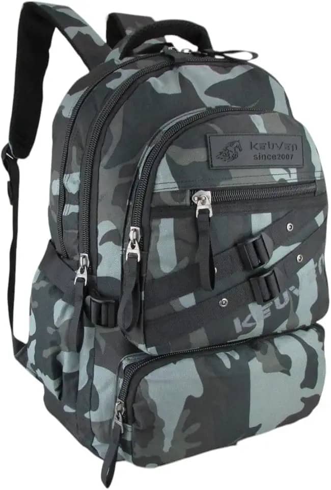 Mochila Tática Militar Reforçada Resistente a Água Escolar Estudante Passeio Viagem Masculina Feminina