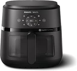 Fritadeira Airfryer Digital Série 2000 XL, Philips Walita, 6,2 litros, Tecnologia RapidAir, Preta, 2 anos de garantia, 110v, 1700W - NA230/00