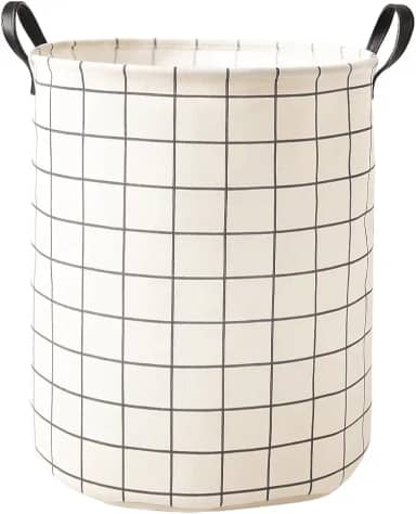 ALLMIX Cesto Organizador Roupa Suja Dobrável Multiuso 20l (Branco)