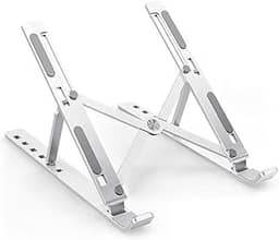 Suporte Para Notebook E MacBook em Alumínio com Altura Ajustável