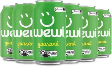 Guaraná Orgânico Lata 350ml pacote com 6unidades