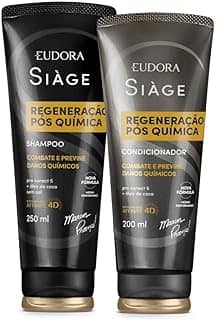 Eudora Kit Siàge Regeneração Pós Química: Shampoo 250ml + Condicionador 200ml