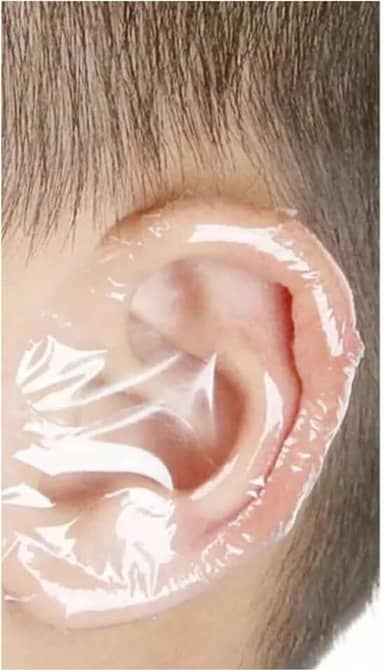 Genérico 40 Protetores Ouvido Adulto Impermeável Touca Banho Natação