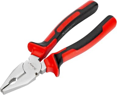 MTX Alicate Universal Nickel 8' (200 mm) – Alicate Multifuncional em Aço Niquelado com Cabo de Dupla Injeção