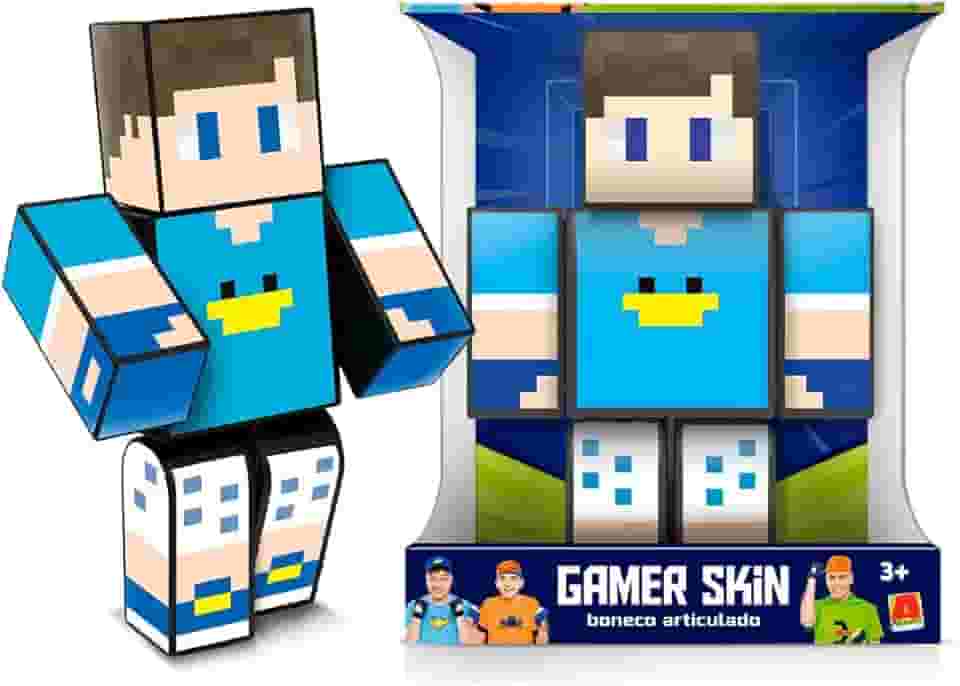 Boneco Familia Arqueira Beto Gamer Mine 25cm - Algazarra