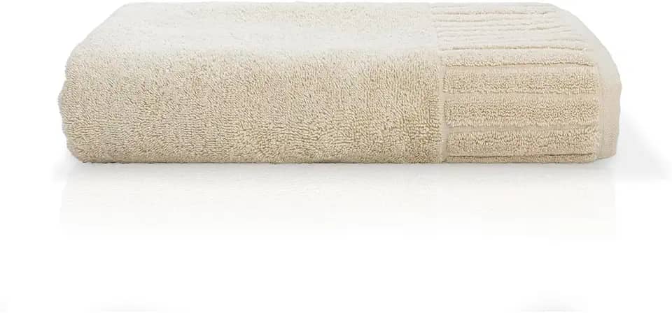 TOALHA VELOUR POR COR BANHO 70X140 BEGE R0643