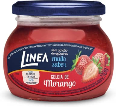 Linea Geleia de Morango 230g (Sem Adição de Açúcar)